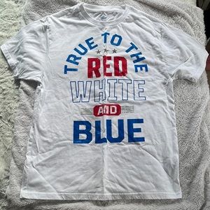 oversized fourth of july t shirt size m